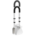 Adjustable Bathtub Safety Rail, Bathtub Handle Grab Bar with NonSlip Grip for Seniors, Elderly, Fits 3.1 to 6.7 Inch Tub Walls, Supports 300 lbs