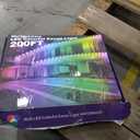 XINKAITE 200FT Permanent Outdoor Lights with 100 LEDs - Smart RGB+IC with 16 Million DIY Colors, IP67 Waterproof, App & Remote Control, Hundreds of Dynamic & Scene Modes for Holidays, Christmas & Home