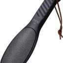 Foot rasp Pedicure Foot File - Removes Damaged and Hard Skin, Avoids Callus Buildup Gentle, Fine File for At-Home Professional Treatment (Black, Waterproof, Comes with Original Pouch)