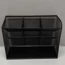 Marbrasse Mesh Desk Organizer, Multi-Functional Pen Holder, Desktop Stationary Organizer, Storage Rack for School Home Office Art Supplies (Mesh Pen Holder)