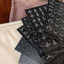 Christmas Airbrush Stencils Nail Sticker, Snowman Mistletoe Xmas Tree Nail Art Stickers Nail Stencils Decals, Holiday Design Winter Nail Guides Decal for Women Decoration DIY Tools 9Pcs