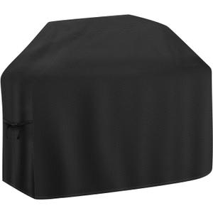BBQ Grill Cover for Weber Genesis II 400 Series, Compared to 713165 Inch, BBQ Gas Grill Cover Waterproof, Barbecue Cover with Adjustable Straps for Weber Spirit, Genesis, Char-Broil Monument