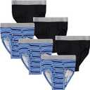Boys Cotton Underwear Briefs, White Underpants Children, Assorted Sizes S-XL, Charity Donation, One Size