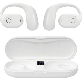 iLive Driver Clear Truly Wireless Open Ear Earbuds in White