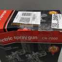 Paint Sprayer for House Painting, Paint Sprayer with 1250W Powerful Copper Motor, 1400ml (47oz) Container, 5 Brass Nozzles & LED Light, Easy to Clean for House, Fence, Furniture, DIY, Garden, Walls