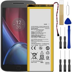 for Moto G 4th Gen XT1625 XT1622 Battery GA40 SNN5970A Replacement Battery with Tools Adhesive 2810mAh