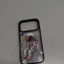 Bouvardia for iPhone 17 Pro Case, Cute Girly Design for Women, Shockproof & Aesthetic, Cool Astronaut
