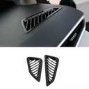 BOYUER for Toyota Corolla 2020-2026,2019-2025 Corolla Hatchback Corolla Cross 2PCS ABS Center Console Screen Dash Board Front Air Vent Panel Frame Interior Decoration Trim Accessories (Carbon Fiber)