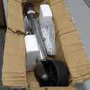 1200 lbs Trailer Jack with 6" Dual Wheel,10" Lift, Heavy Duty Swivel Boat Trailer Jack Foot Stand for RV Boat Utility