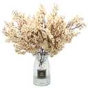 Hananona 9 Pcs Babys Breath Artificial Flowers Real Touch Fake White Flowers Silk Flowers for Spring Wedding Decor Indoor Floral Arrangement Table Centerpieces Home Decor (White, 9)