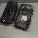 2 x ProCase Slim Carrying Case for Nintendo Switch 2 2025, Travel Case Hard-Shell with 12 Game Card Slots, Switch 2 Protector Accessories -Black