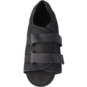 Artibetter Post Op Shoe Walking Boot with Adjustable Strap Post Injury Surgical Foot Cast Sandal Square Toe Orthopedic Support Brace for Broken Bone(WM Black)
