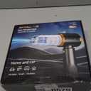 JIXINMIYUE Car Handheld Vacuum Cordless: Car Vacuum Cleaner with 16000Pa Ultra-Strong Suction, Brushless Motor & HEPA Filter - Lightweight Design for Drivers and Office Workers - Charcoal