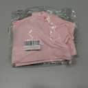 TDCQZY Women's Sports Bras Ruffled Y Back Padded Racerback Supportive Workout Yoga Bra (Pink, XL)