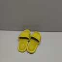 Acupressure Massage Slippers for Plantar Fasciitis for Women Acupuncture Slippers Arthritis Neuropathy Pain Relief Non-Slip Massage Sandals Womens Stress Relief Gifts for Bath (US Women 5.5-6, Yellow)