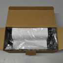 Cisily Sponge Holder for Kitchen Sink, Sink Caddy Organizer with High Brush Holder, Kitchen Countertop Organizers and Storage Essentials, Rustproof 304 Stainless Steel (Black, 9.25)