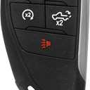 Replacement for 2021-2024 Chevrolet Silverado Smart Key Fob Remote Control YG0G21TB2 5 Buttons 433MHz