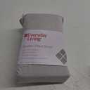 EDL 200Tc Sheet-Quiet Gray Queen Fitted Sheet 60 in x 80 in