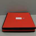 Zober Christmas Ornament Storage Box - Stores 64 Ornaments - Non-Woven, Tear- Proof Christmas Ornament Storage Containers - 3 Inch Cube Compartments - Red