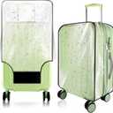 Thicken Clear Luggage Cover Protector, 22" PVC Luggage Covers for Suitcase Waterproof Dustproof Anti-scratch Travel Suitcase Covers Case for Wheeled Luggage