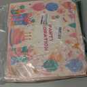 BestoFun 12PCS Paper Flowers Fans Orange and Hot Pink Party Decorations Tissue Paper Flowers Decorations for Girl Groovy Birthday Baby Shower Wedding Bachelorette Room Wall Hanging Dcor