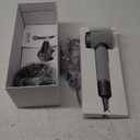 Hair Dryer, 160000 RPM Professional High-Speed Blow Dryer 500 Millions Negative Ionic Care Hair Dryer for Fast Drying, Low Noise Thermo-Control Hairdryer, Travel with Diffuser, Gray