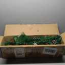 Set of 2 Pre-lit Christmas Trees 24in Battery Powered Pathway Outdoor Decoration