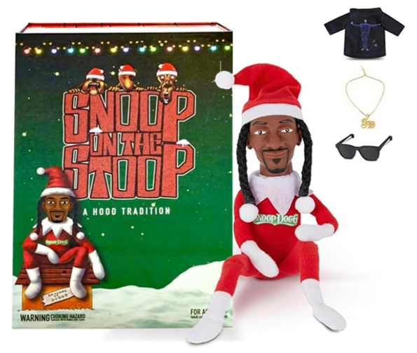 Christmas Elf Doll Ornaments, Handmade Elf Doll Decoration, Hip Hop Ornaments Plush Toy for Christmas Party Holiday Home Garden Decor