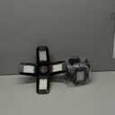 LED Garage Lights with Motion Sensor - 12000 Lumen 6500K Daylight 120W, Four Leaf Garage Organization Ceiling Lighting, Pack of 2