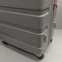 SwissGear 7366 Signature Hardside Expandable Luggage with Spinner Wheels, TSA Lock, Cup-Holder, Grey, 2-Piece Set (19/27)
