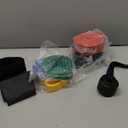 Resistance Bands Set - Pull Up Bands for Men Women, Exercise Bands Resistance with Door Anchor, Training Poster & Pouch for Body Stretching, Pull Up Assist ((15-170LBS) - Colorful-black/red/yellow/purple/green/blue)