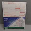 W2 Forms 2025,W2 Tax Forms 2025 with Envelopes,4 Part W2 Tax Forms 2025,25 Employee Kit of Laser Forms with 3 W-3 Transmittal,25 Self Seal Envelopes Included