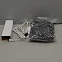 Electric Heated Blanket Throw Size 50"x60" - Microplush & Sherpa Fabric Dual-Sided, 6 Heat Settings & 3 Hours Auto Off, Soft & Cozy Warming Throw for Home, Office, or Bed, Machine Washable, Iron Gray