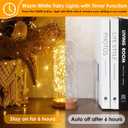 Mlambert 3 Pack 33FT Fairy Lights Battery Operated with Remote and Timer, Waterproof Dimmable 8 Modes 100 LEDs Twinkle Lights for Indoor Outdoor Decor
