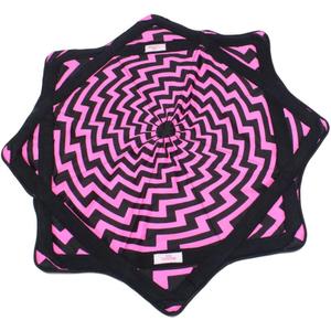 Star Mini Flow Star - Neon Series - 20" Diameter - Smaller Size for Smaller Hands and Easier Spinning (Pink)
