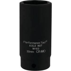 Performance Tool W153 30mm Front Wheel Drive Axle Nut Socket