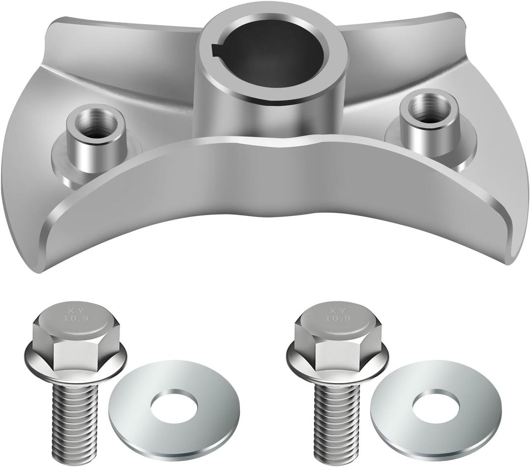 72610-VG3-030 Blade Holder Compatible With Honda Lawn Mover Engine Blade Adapter For HRN216, HRR216 K6 K7 K8 K9 K10 K11, HRS216 K5 K6 K7, HRX217 K2 K3 K4 K5 K6 Blades Bracket With Bolts and Spacer