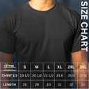 Men's Short Sleeve Crew Neck T-Shirt, S - 3XL with Modern Cut