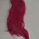 ColorGround Long Straight Hot Pink Cosplay Wig with 2 Ponytails for Halloween Party Costume (Hot Pink)