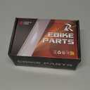 Electric Twist Throttle Grips, Electric Scooter Three Speed Throttle Handlebar, Voltage Display Electric Bike Throttle Accelerator Aluminium Speed Control