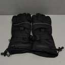 Heated Gloves for Men Women, Winter Warm Gloves with 3 Heating Temperature Control, Electric Hand Warmer Waterproof Touchscreen Thermal Gloves for Cold Weather Motorcycle Ski Snow Running Hunting, One Size