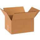 BOX USA Shipping Boxes Double Wall 10"L x 8"W x 6"H, 15-Pack | Corrugated Cardboard Box for Packing, Moving and Storage