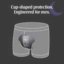 Depend Guards Incontinence Pads for Men, Overnight Absorbency, 42 Count