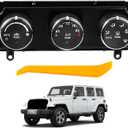 Auto A/C Heater Climate Panel Module Compatible with 2014-2018 Jeep Wrangler Replaces 68197437AB HVAC Climate Control Switch