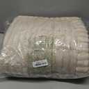 hyha Couch Covers for Dogs Washable, Non Slip Plush Dog Sofa Protectors, Fuzzy Pet Couch Covers for 3 Cushion Sofa Pet Friendly (Apricot, 27.6" x 59")