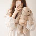 WEIGEDU Bunny Rabbit Stuffed Animals Plush Toys for Kids Girls Boys Baby Birthday Bedtime Gift, 17.7 inches