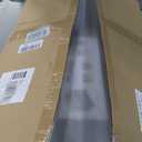 Wire Shelf Covers, Bamboo Wire Rack Covers，Walnut：4：30''w × 16''d
