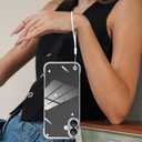 Phone Case, Compatible with iPhone 17, Transparent Electroplated Silver Phone Case, Frameless Design, with Camera Lens Protection.