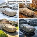 Oxford Car Cover Waterproof All Weather Protector Universal Sedan