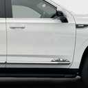 2 PCS 7 Inch Snow Mountain Graphic Logo Badge Emblem, Trunk Mountain Emblem for Car Trunk Tailgate Emblem (Black White)